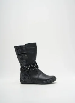Bottes Bopy Noir Bout Rond