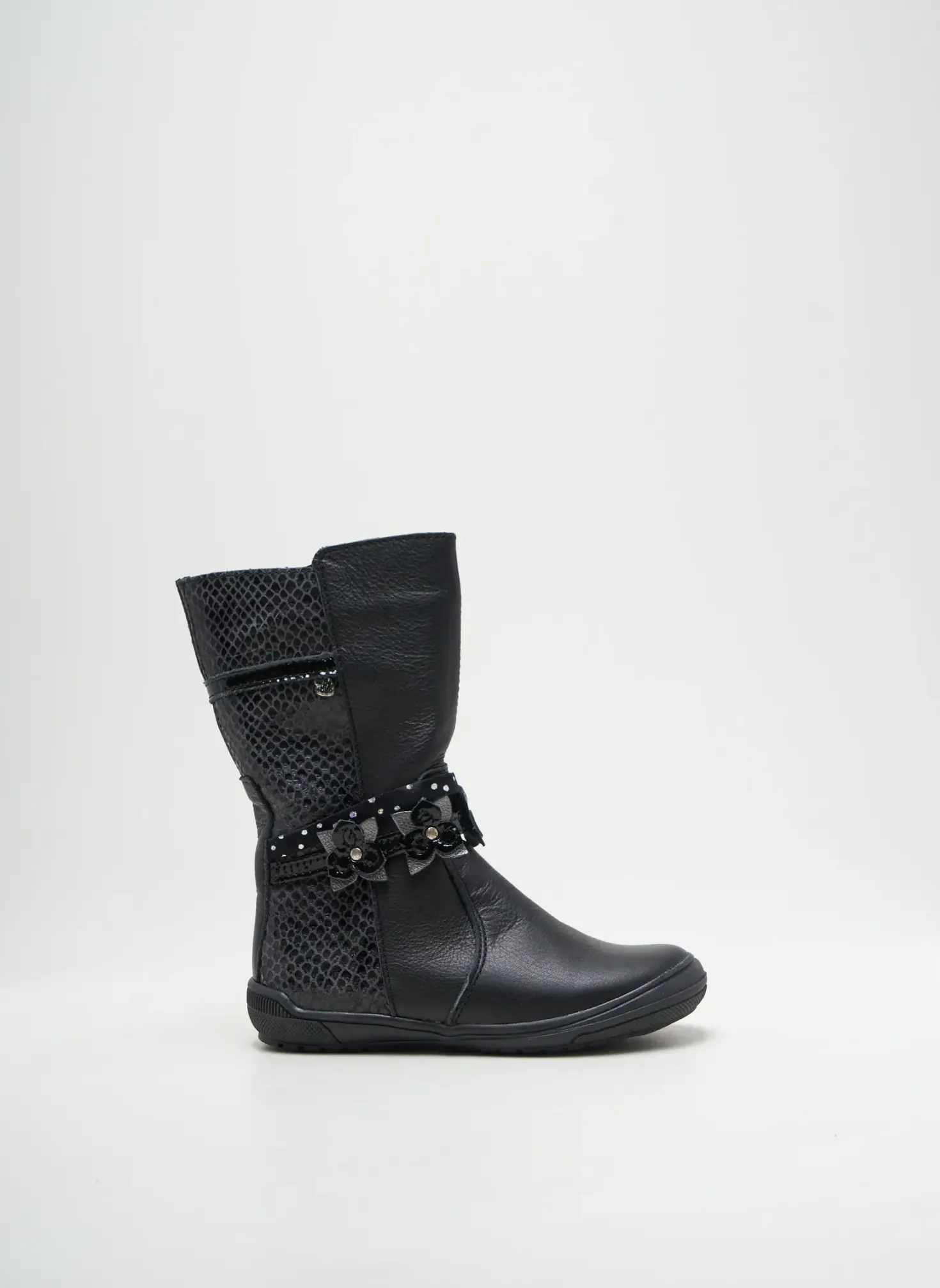 Bottes Bopy Noir Bout Rond
