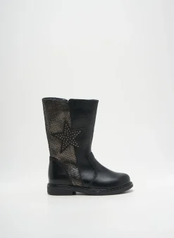 Bottes Bopy Noir Talon Bas