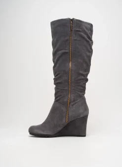 Bottes Clarks Gris Talon De 7 À 9cm