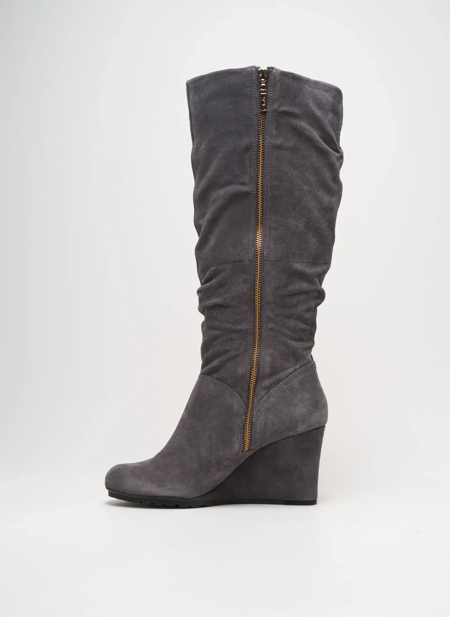 Bottes Clarks Gris Talon De 7 À 9cm