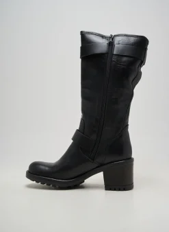 Bottes E-cow Noir Talon De 4 À 6cm