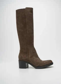Bottes Fru.it Marron Talon De 4 À 6cm