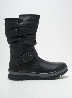 Bottes Jana Noir Talon De 4 À 6cm