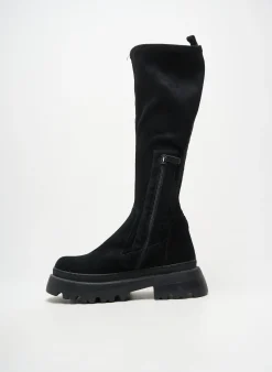 Bottes Janet & Janet Noir Talon De 4 À 6cm
