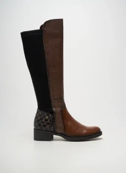 Bottes Jose Saenz Marron Talon De 4 À 6cm