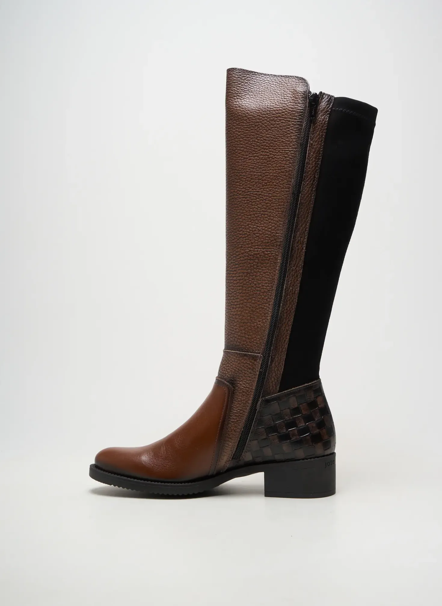 Bottes Jose Saenz Marron Talon De 4 À 6cm