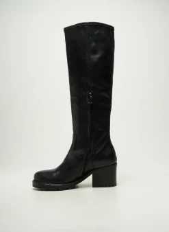 Bottes Keb Noir Talon De 4 À 6cm