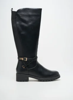 Bottes Lpb Les Petites Bombes Noir Talon De 4 À 6cm
