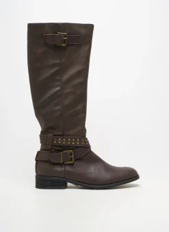 Bottes Madison Marron Talon De 4 À 6cm