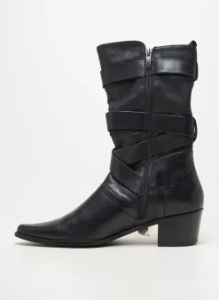 Bottes Madison Noir Talon De 4 À 6cm