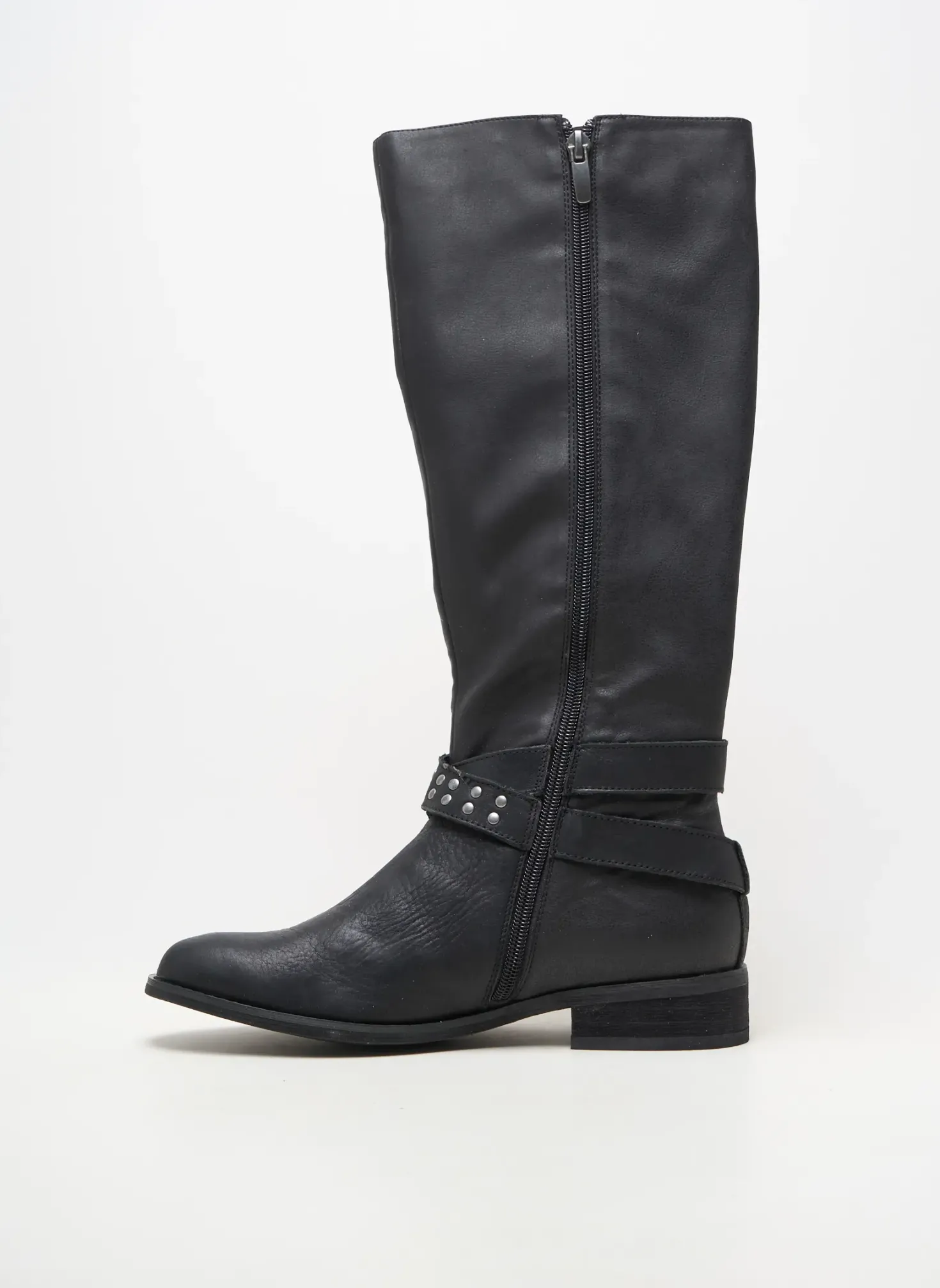 Bottes Madison Noir Talon Plat Jusqu'à 3cm
