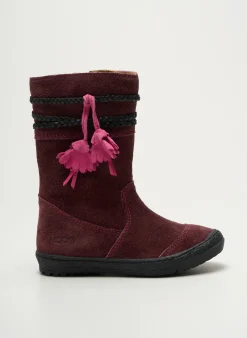Bottes Mod8 Violet Bout Rond