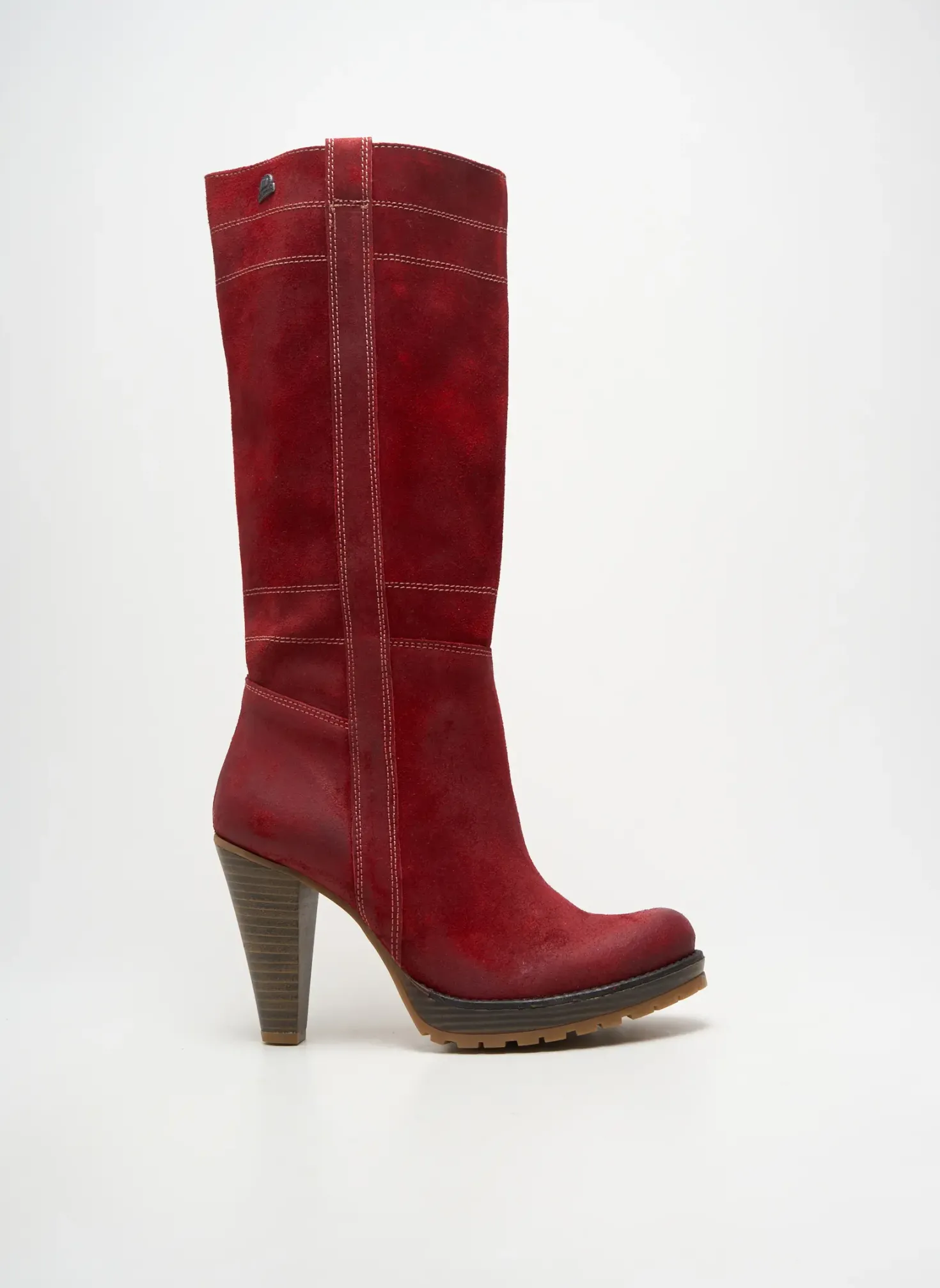 Bottes Mtng Rouge Talon De 7 À 9cm