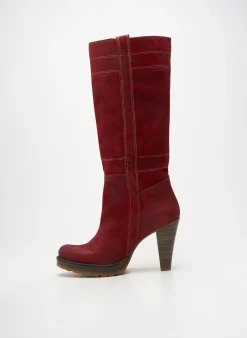 Bottes Mtng Rouge Talon De 7 À 9cm