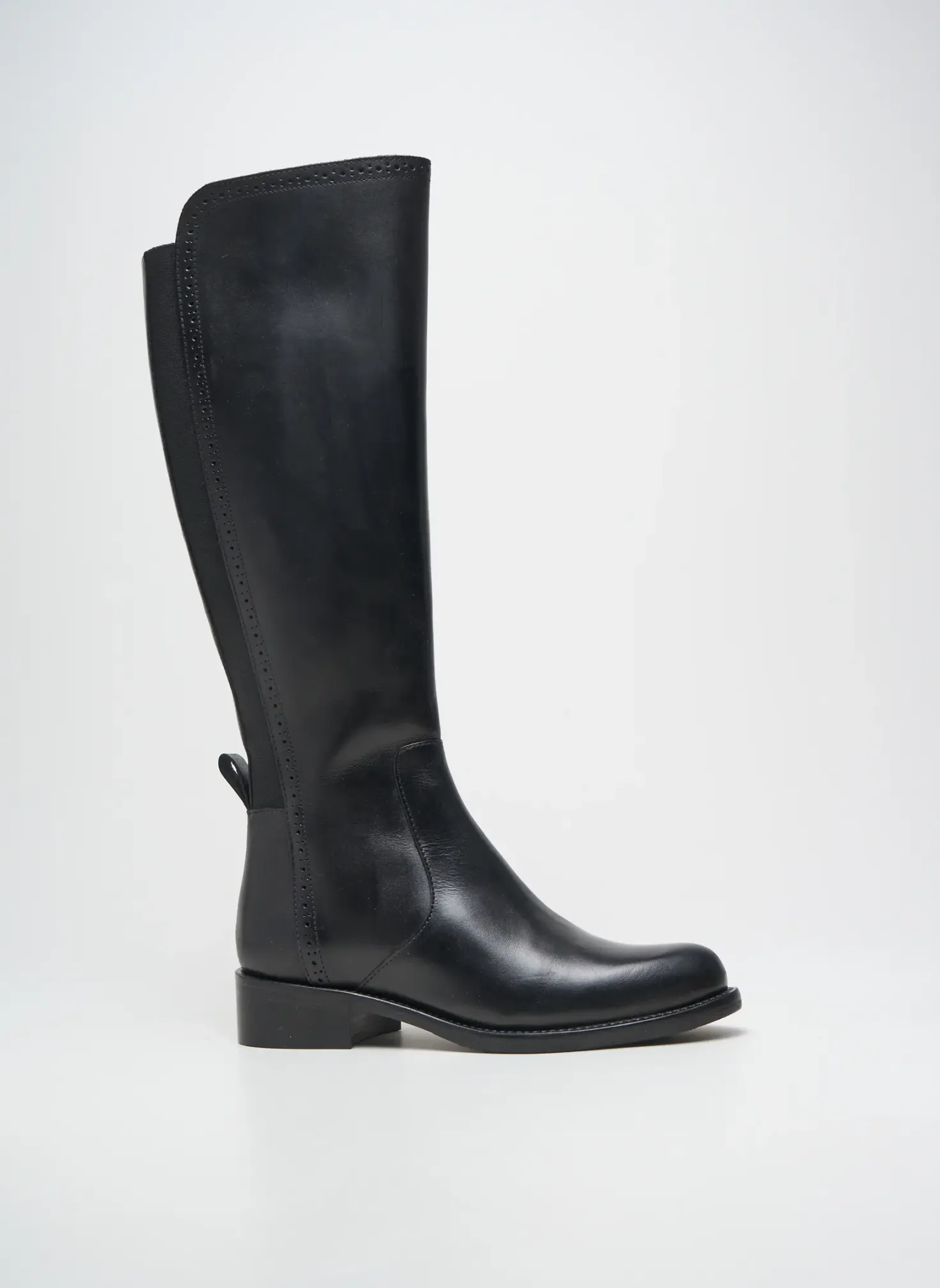 Bottes Myma Noir Talon Plat Jusqu'à 3cm