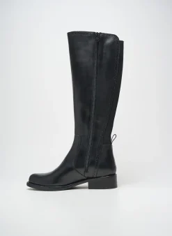 Bottes Myma Noir Talon Plat Jusqu'à 3cm