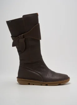 Bottes On Foot Marron Talon Plat Jusqu'à 3cm