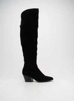 Bottes Perlato Noir Talon De 4 À 6cm