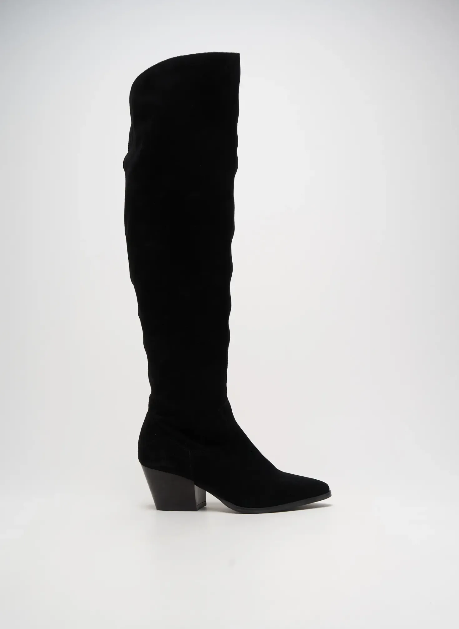 Bottes Perlato Noir Talon De 4 À 6cm