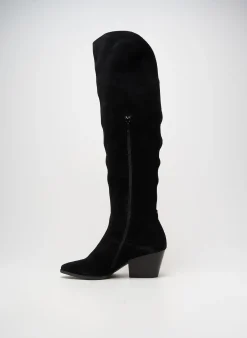 Bottes Perlato Noir Talon De 4 À 6cm