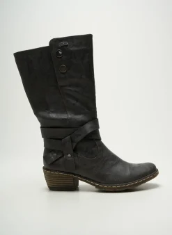 Bottes Rieker Gris Talon De 4 À 6cm