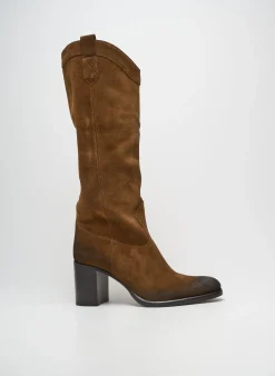 Bottes Strategia Marron Talon De 7 À 9cm
