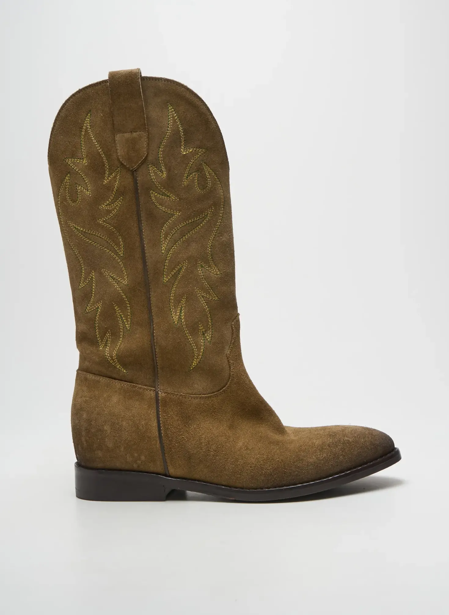 Bottes Strategia Marron Talon Plat Jusqu'à 3cm