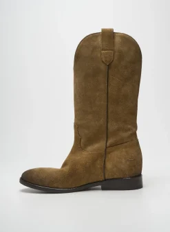 Bottes Strategia Marron Talon Plat Jusqu'à 3cm