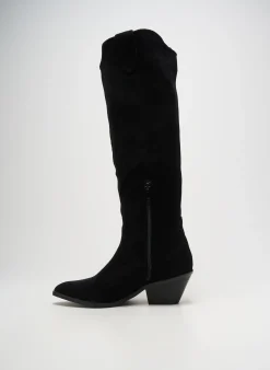 Bottes Vanessa Wu Noir Talon De 4 À 6cm