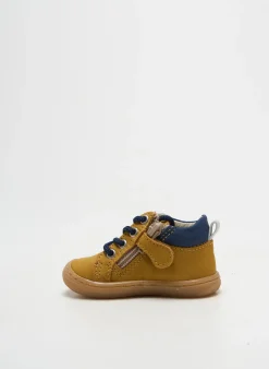 Bottillons Bellamy Jaune Bout Rond