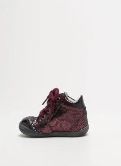 Bottillons Bellamy Violet Bout Rond