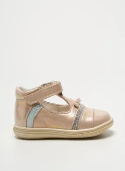 Bottillons Bopy Beige Bout Rond