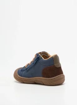 Bottillons Bopy Bleu Bout Rond