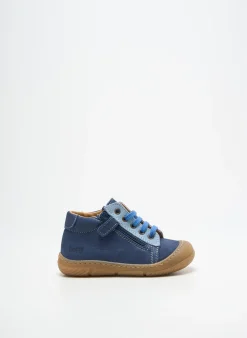 Bottillons Bopy Bleu Bout Rond