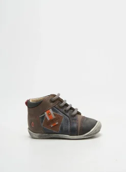 Bottillons Gbb Gris Bout Rond