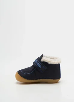 Bottillons Kickers Bleu Bout Rond