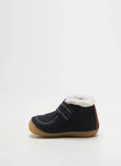 Bottillons Kickers Bleu Bout Rond