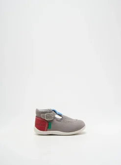 Bottillons Kickers Gris Bout Rond