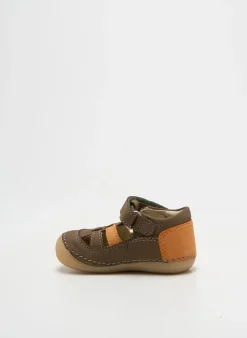 Bottillons Kickers Vert Bout Rond