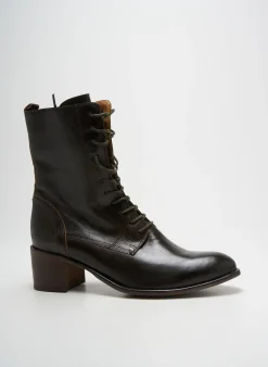 Bottines/boots Aliwell Vert Talon De 4 À 6cm