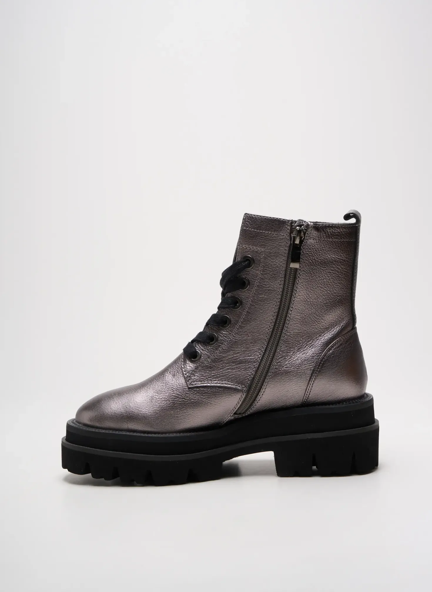 Bottines/boots Alma En Pena Argent Talon De 4 À 6cm