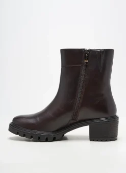 Bottines/boots Ara Marron Talon De 4 À 6cm