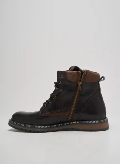 Bottines/boots Arid Marron Fonce Bout Rond