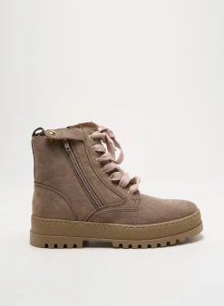 Bottines/boots Babybotte Beige Talon Bas