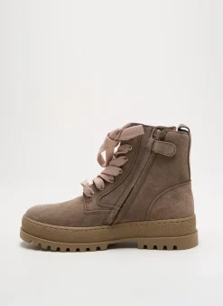 Bottines/boots Babybotte Beige Talon Bas