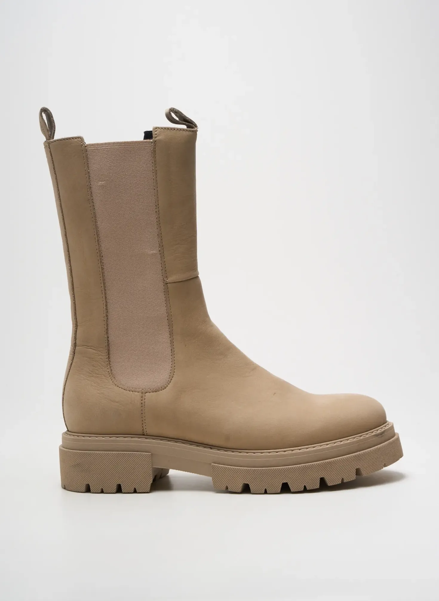 Bottines/boots Blackstone Beige Talon De 4 À 6cm