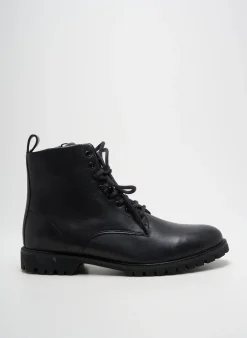 Bottines/boots Blackstone Noir Talon Bas