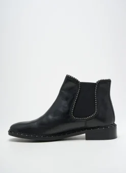 Bottines/boots Bronx Noir Talon Bas