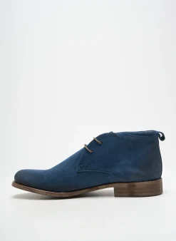 Bottines/boots Bunker Bleu Talon Bas